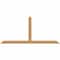 Ekena Millwork Portland Timber Gable Bracket, Western Red Cedar, 108"W x 49"H x 1 1/2"D x 5 1/2"F, 11/12 Pitch GBW108X49X0206POR00SWR - alternate 1